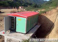 新建工廠(chǎng)彩鋼板型歐式預(yù)裝組合箱式變電站